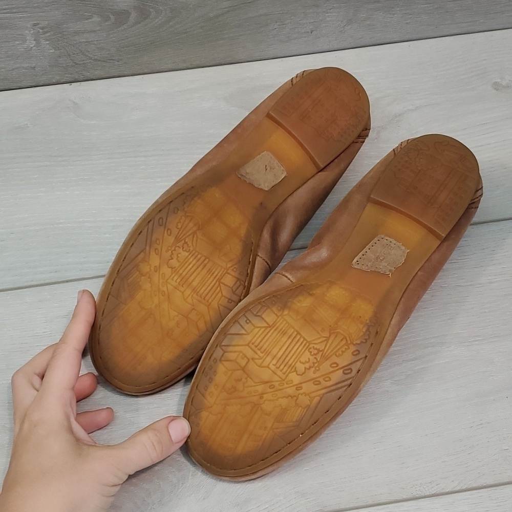 Born Women Comfort Conganc Leather Loafer Ballet Flats shoes sz 8.5M - Picture 10 of 12